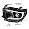 Spec-D Tuning 14-18 Toyota Tundra Sequential LED Projector Headlights- Glossy Black 2LHP-TUN14BK-SQ-TM - alternate 7